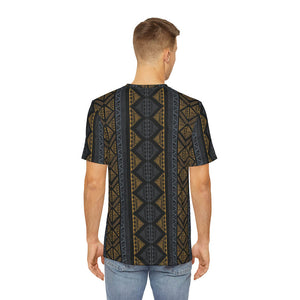Black Panther Afro Ethinic Fusion Pattern T-Shirt