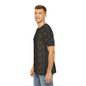 Black Panther Afro Ethinic Fusion Pattern T-Shirt