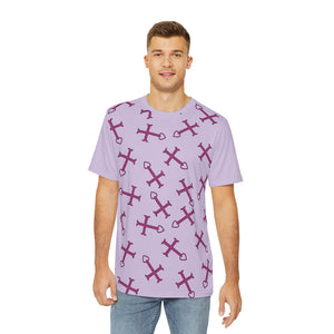 Erza Cross Heart Fusion Pattern T-Shirt