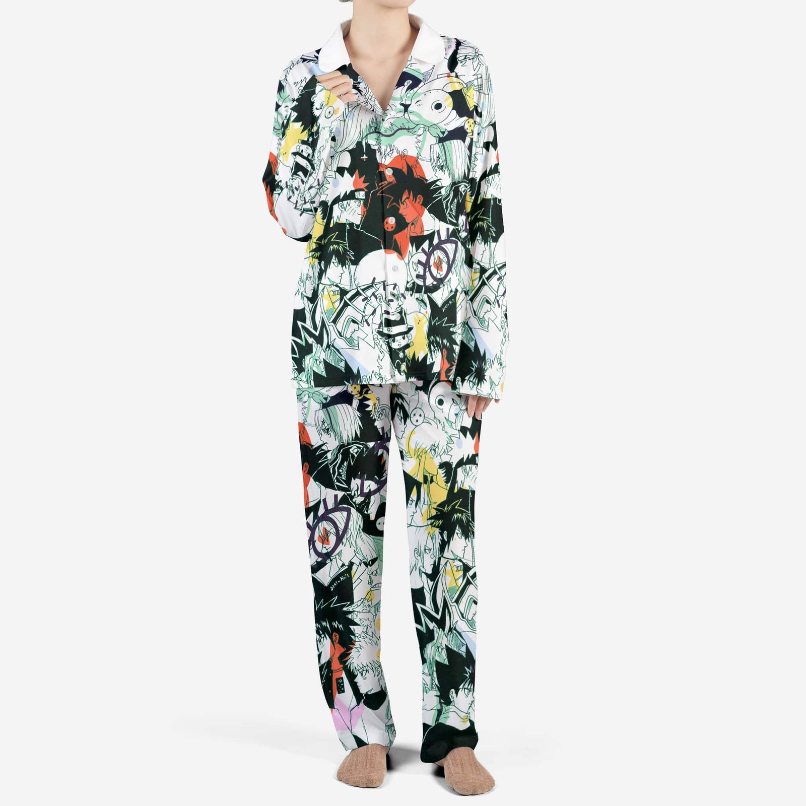 All Anime Fusion Otaku Pajamas Set