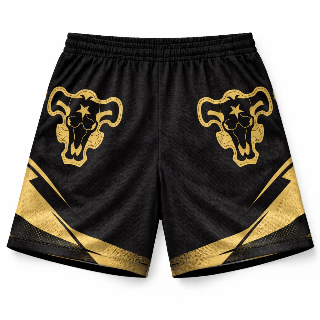 Black Bull Clover Mesh shorts