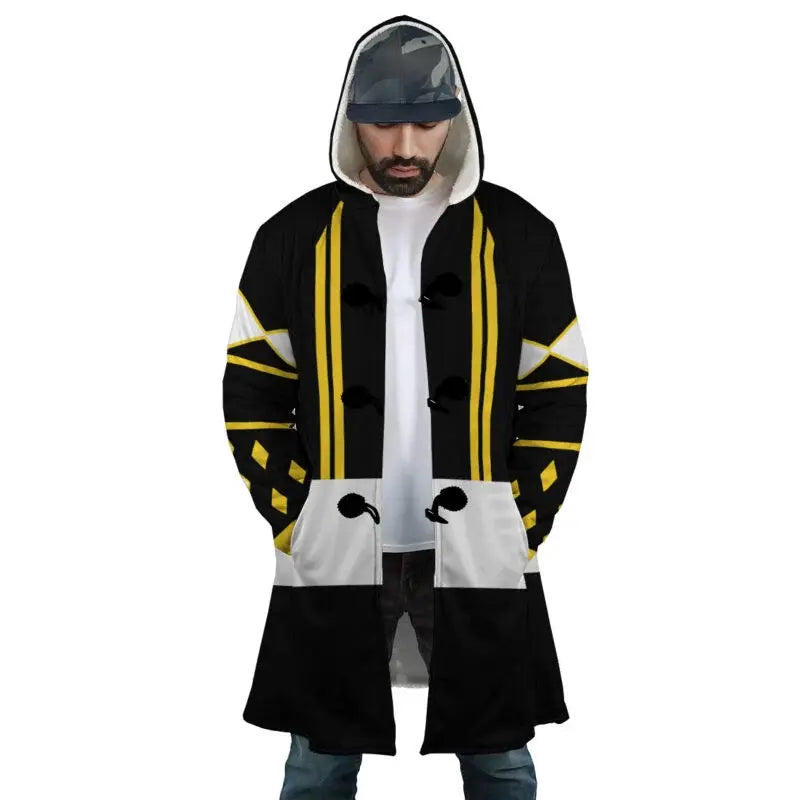 Black Ranger Hooded Dream Cloak Coat