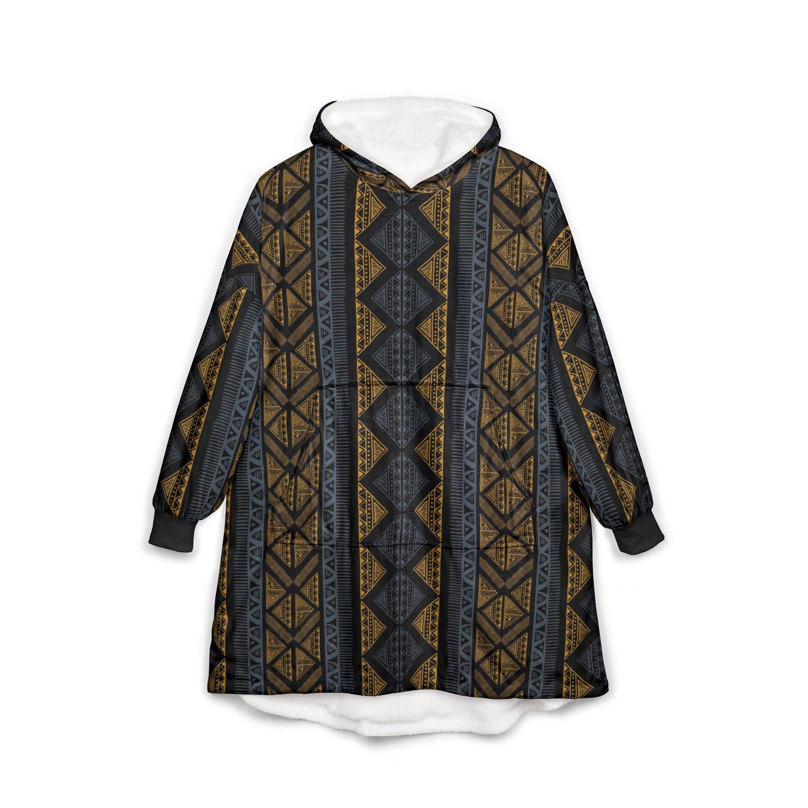 Blank Panther Afro Blanket Hoodie