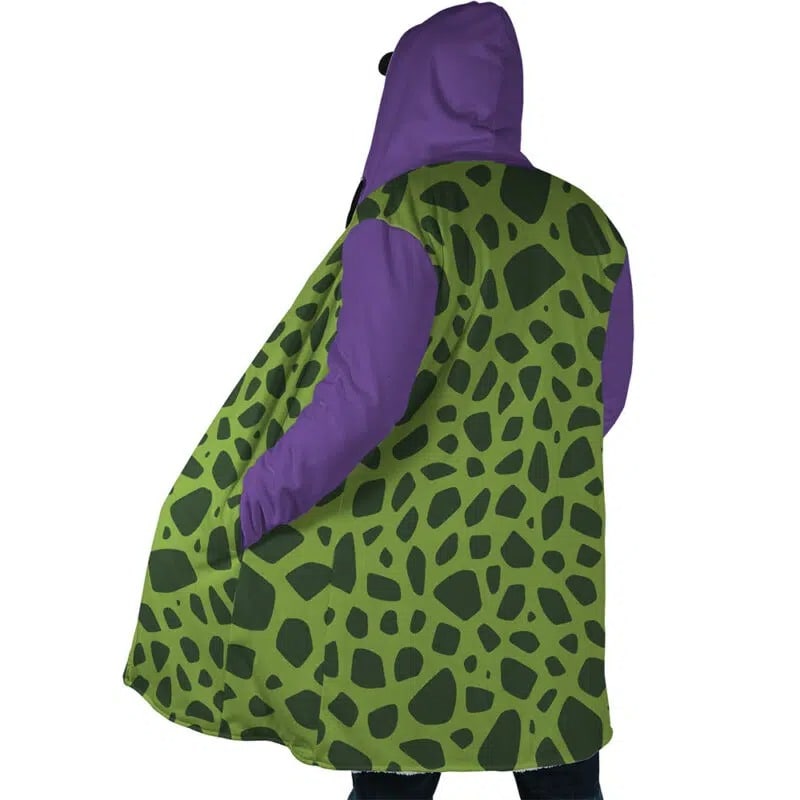 Cell Hooded Dream Cloak Coat