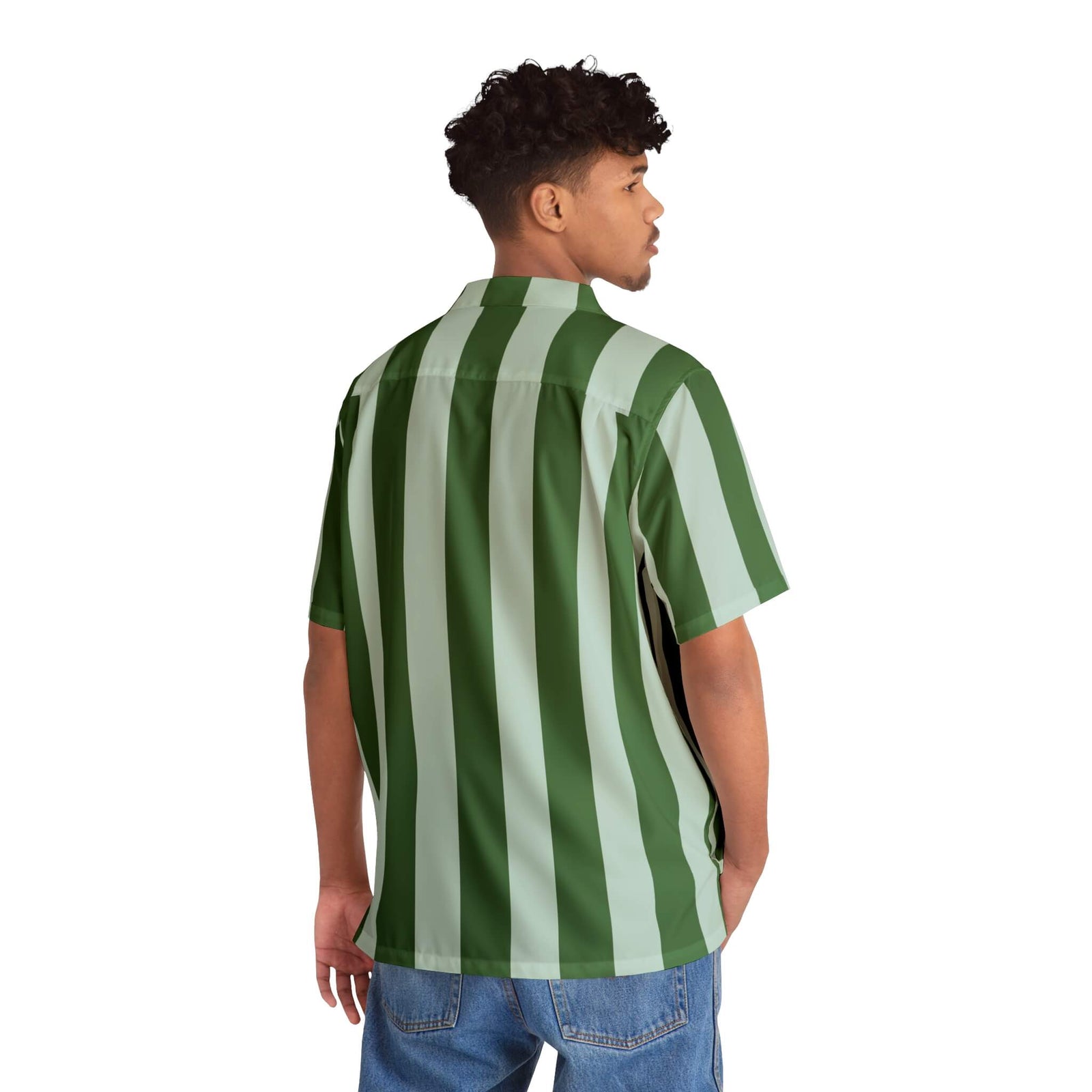 Chobits Chii Striped Hawaiian Shirt