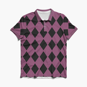 DVA Black Cat Pattern Overwatch Polo Shirt