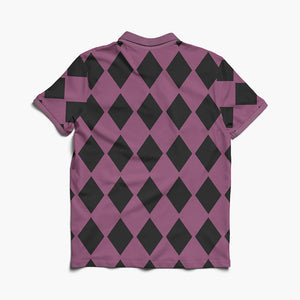 DVA Black Cat Pattern Overwatch Polo Shirt