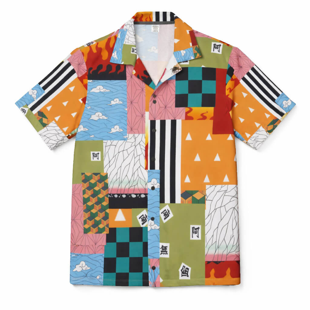 DS Slayer Patterns Hawaiian Shirt