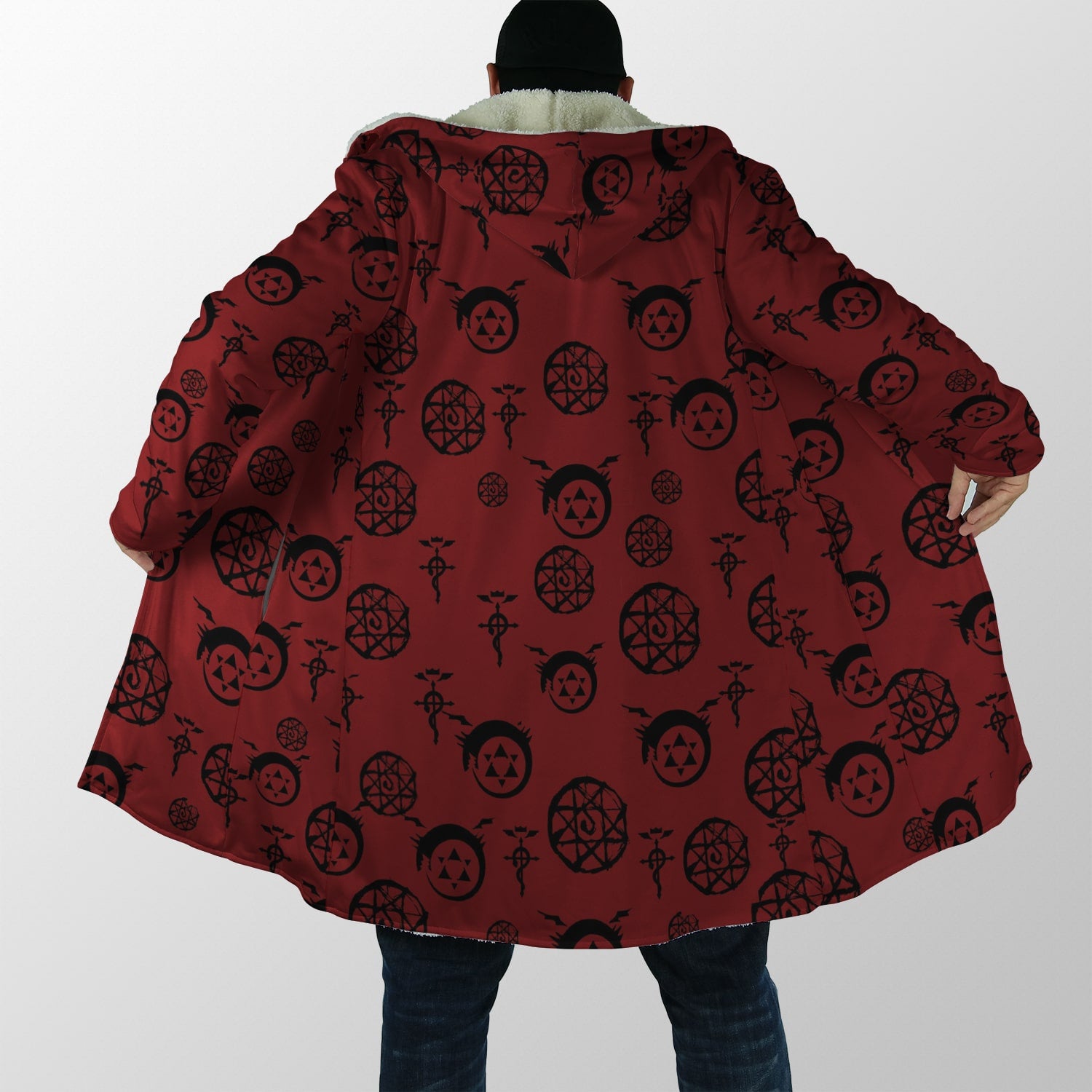 Transmutation Circle Hooded Cloak Hood