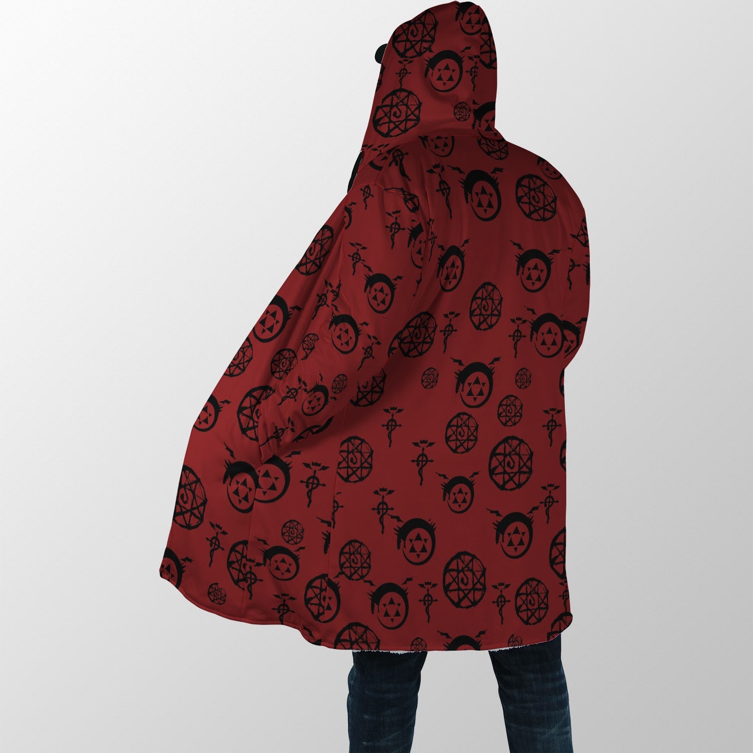 Transmutation Circle Hooded Cloak Hood