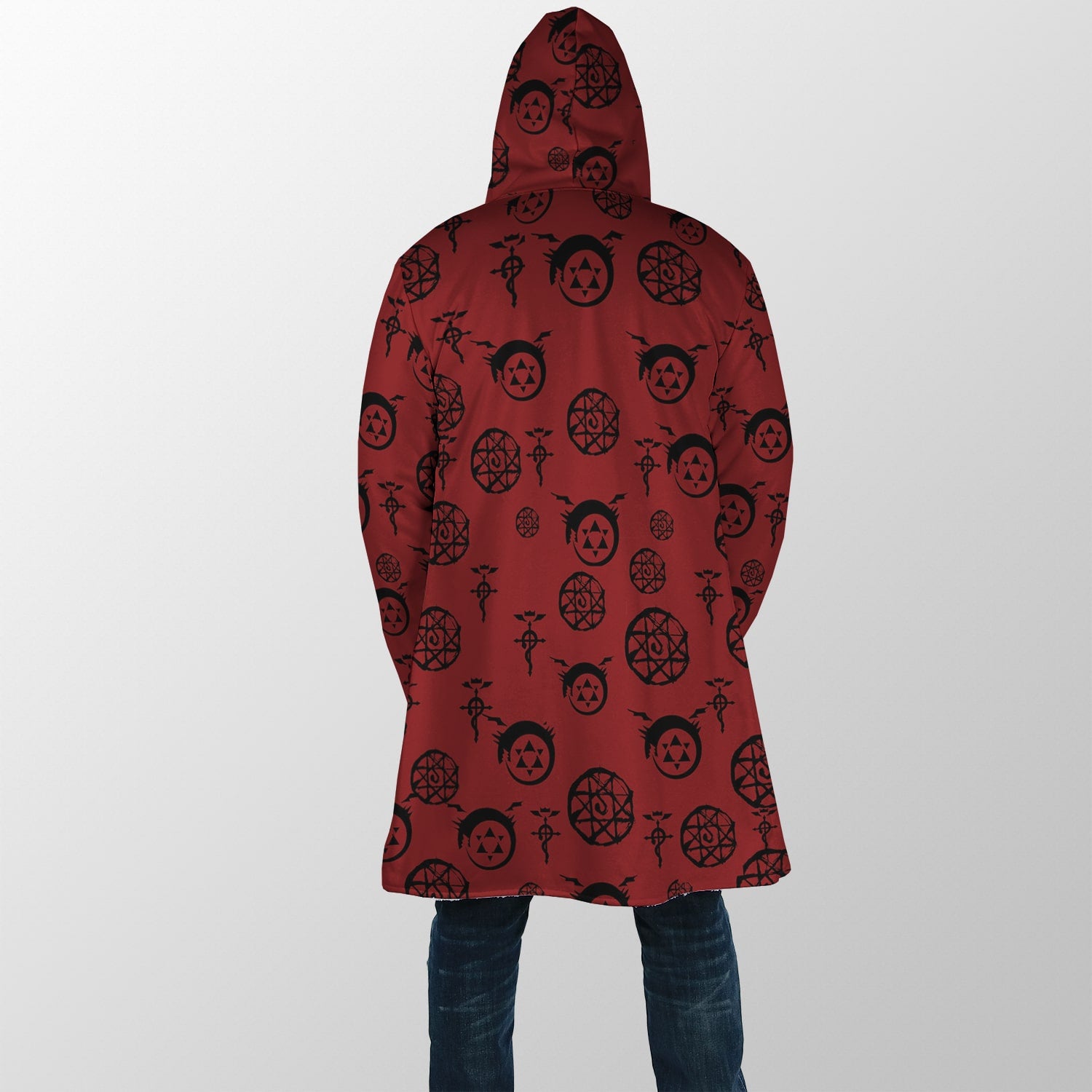 Transmutation Circle Hooded Cloak Hood