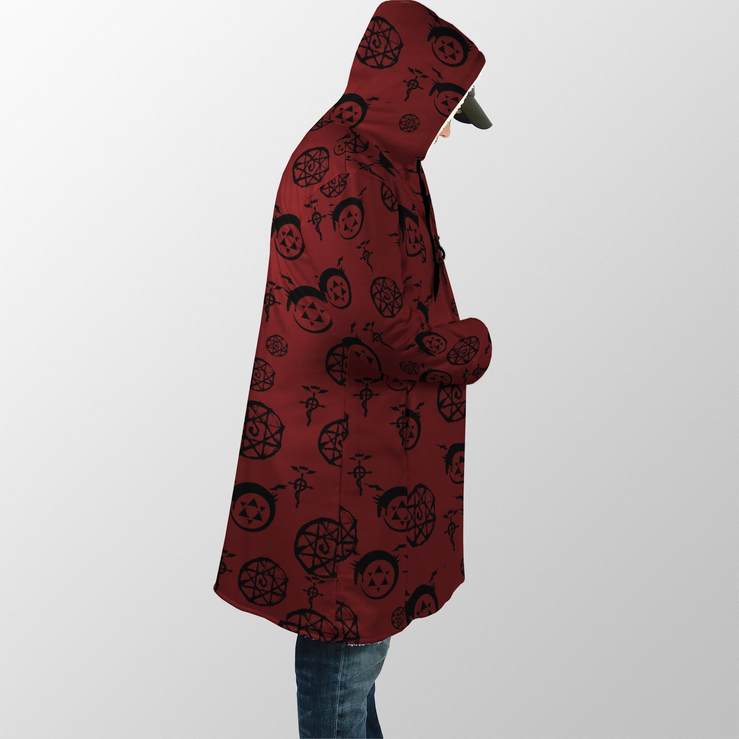 Transmutation Circle Hooded Cloak Hood