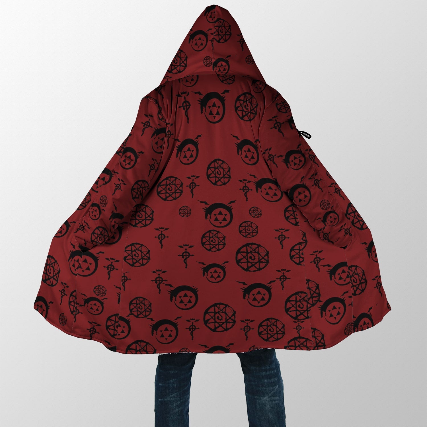 Transmutation Circle Hooded Cloak Hood