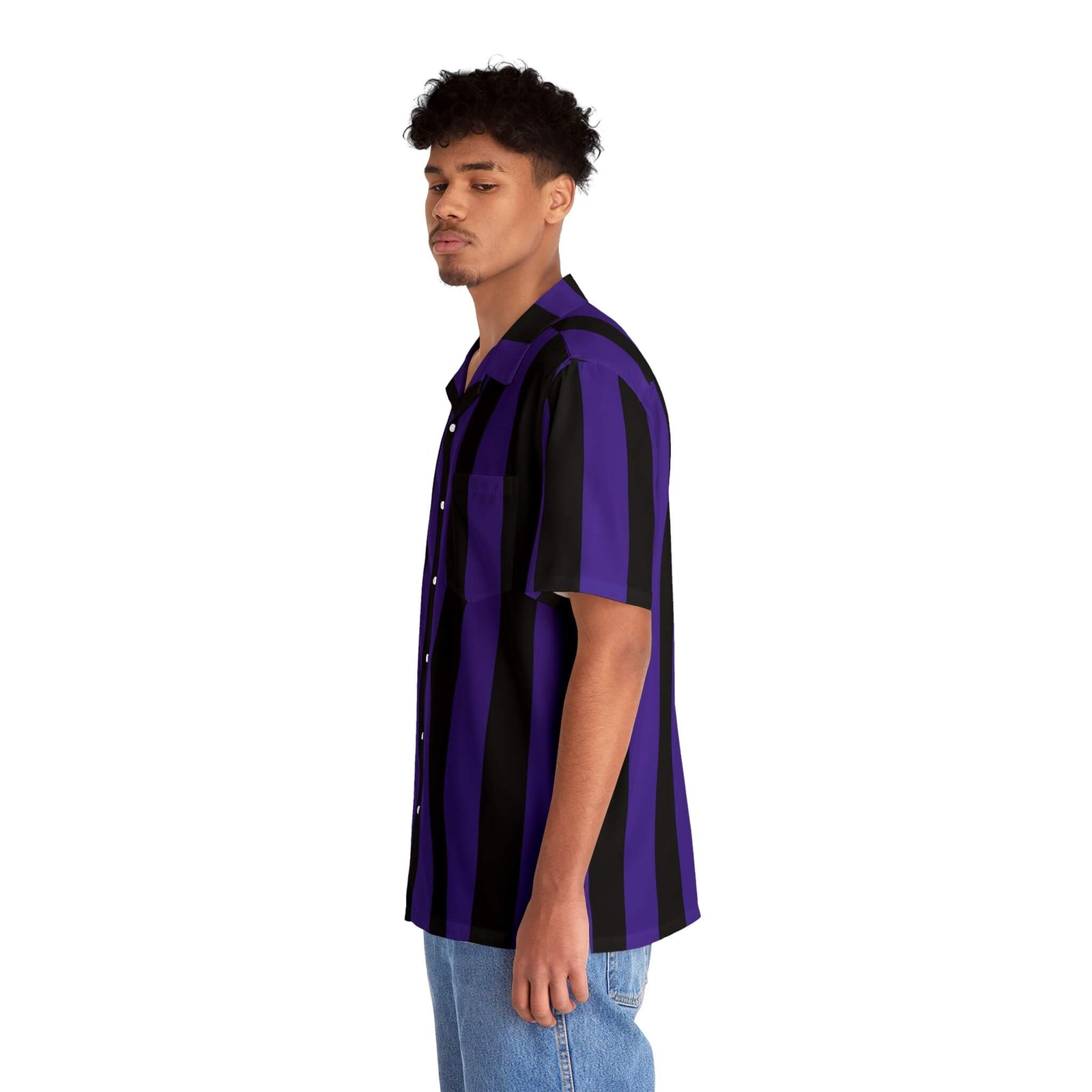 Wednesday Uniform Inspired Hawaiian Shirt