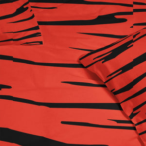 Mista Tiger Skin Pattern Duvet Cover Set Bedding