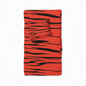 Mista Tiger Skin Pattern Duvet Cover Set Bedding