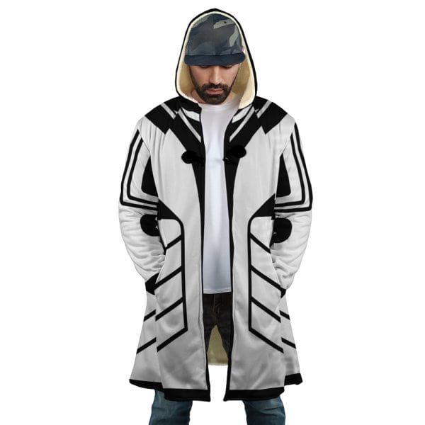 Fullbring Pattern Hooded Dream Cloak Coat