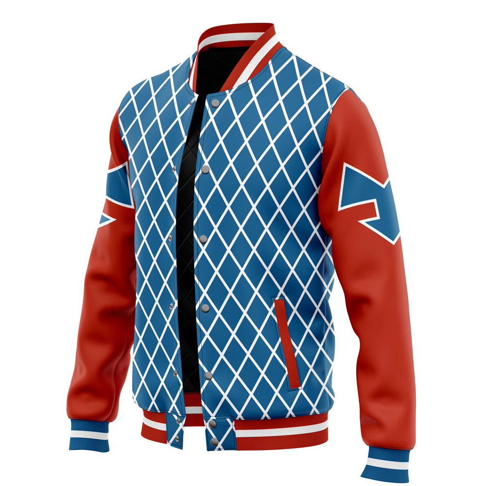 Mista Gunslinger Color Overlap Baseball Varsity Jacket
