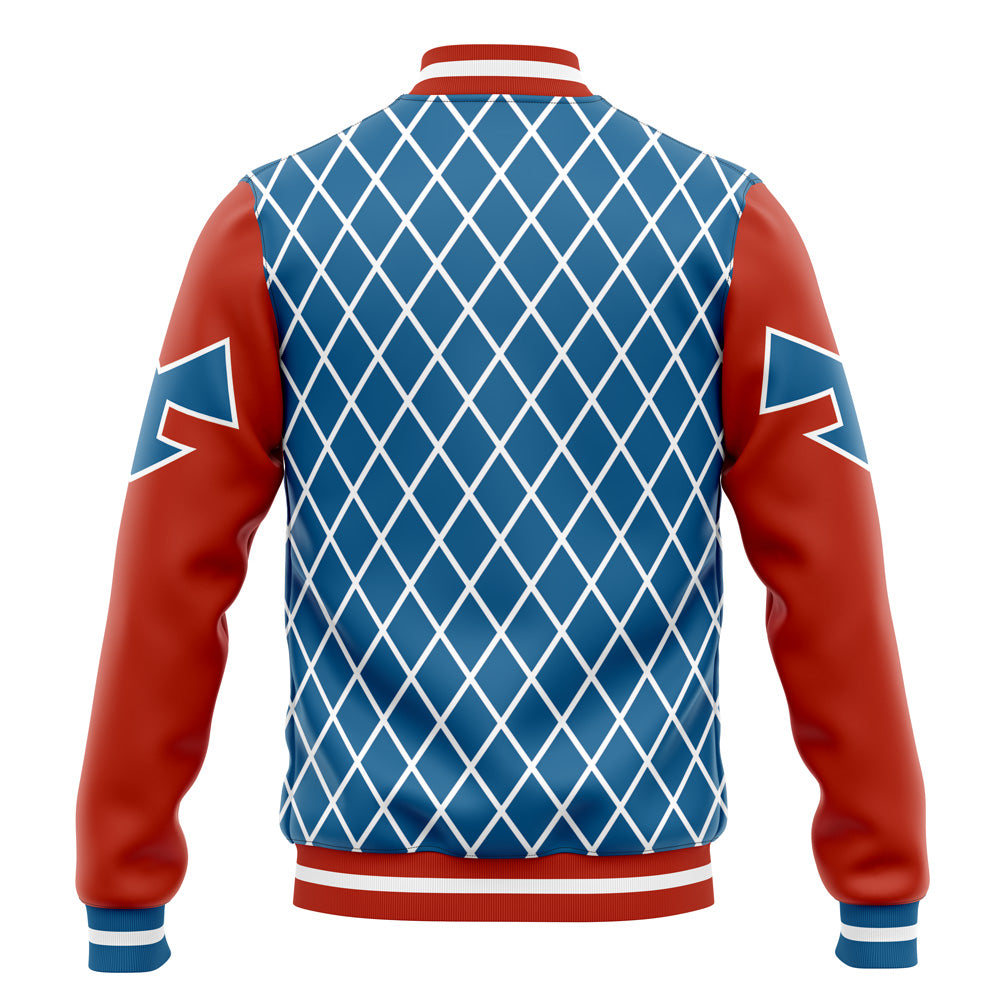 Mista Gunslinger Color Overlap Baseball Varsity Jacket