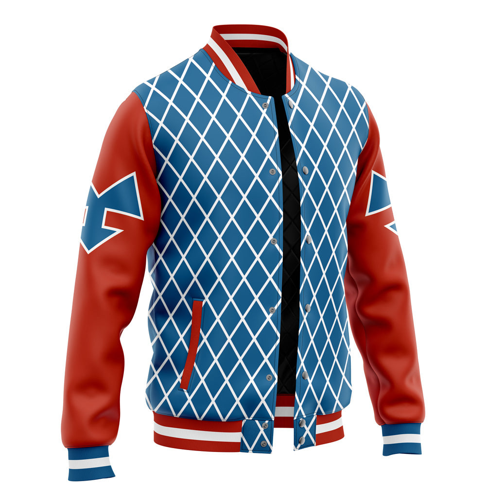 Mista Gunslinger Color Overlap Baseball Varsity Jacket