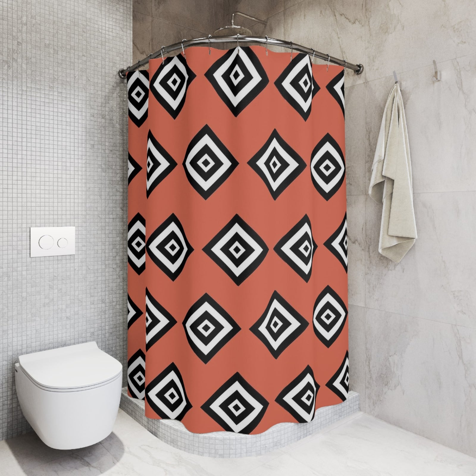 Jinbe First Sun of The Sea Shower Curtains