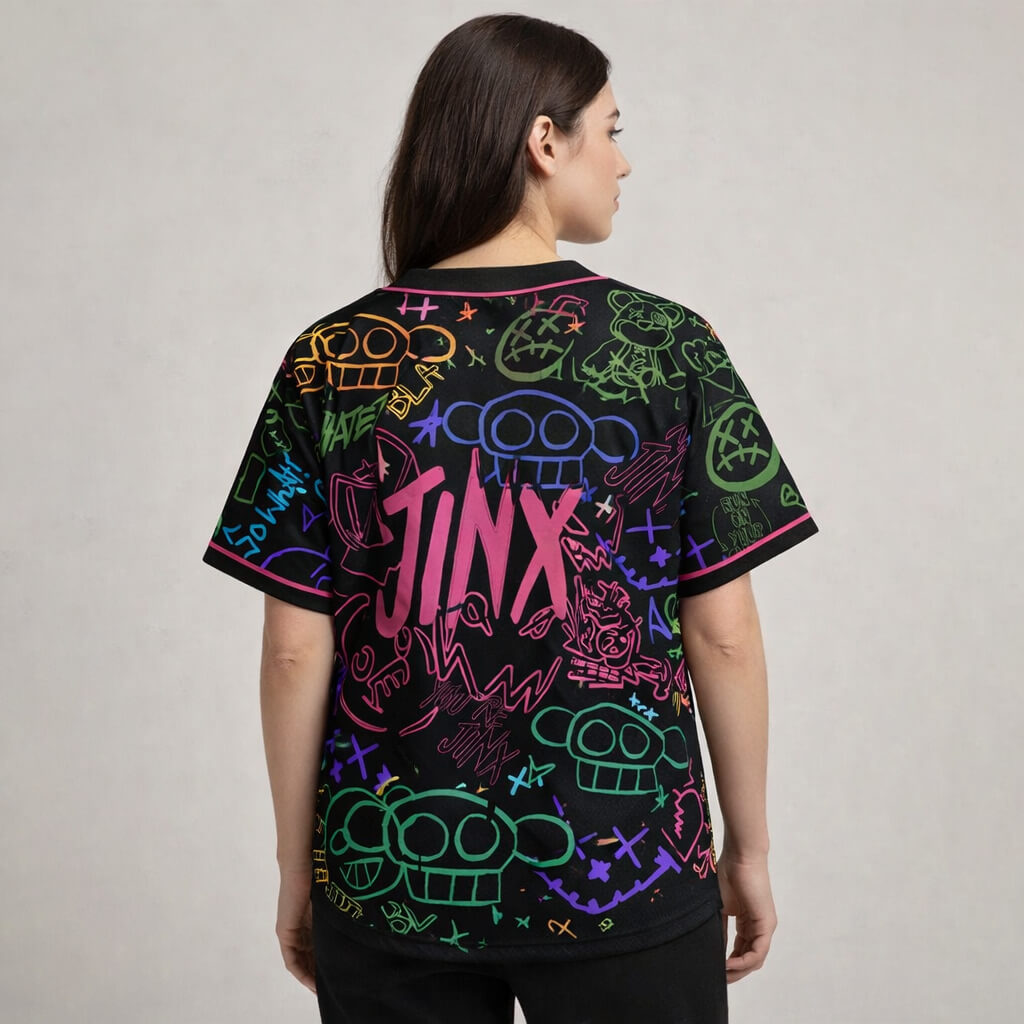 Jinx Neon Baseball Jersey