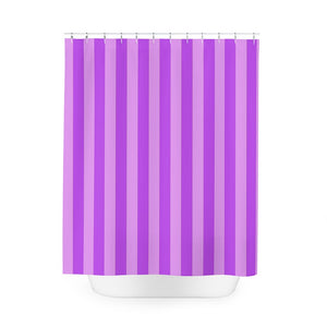 Jinx Stripe Arcane Emblem Shower Curtains