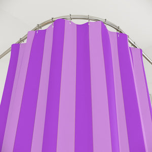Jinx Stripe Arcane Emblem Shower Curtains