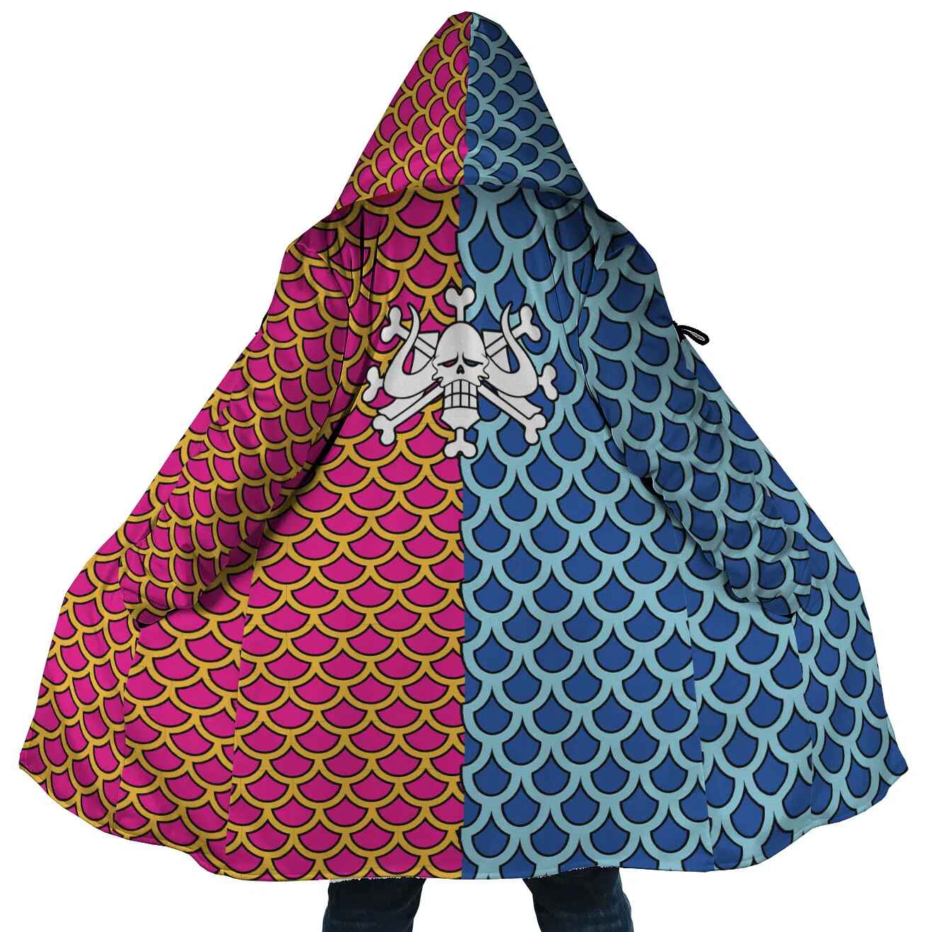 King of The Beasts Dragon Scale OP Hooded Dream Cloak Coat