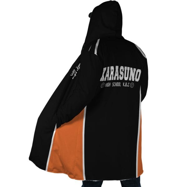Hinata High School V.B.C Hooded Cloak Coat