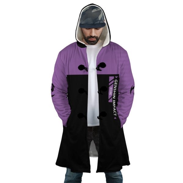 Keqing Hooded Cloak Coat