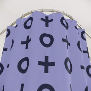 Jotaro Seamless Pattern Shower Curtains