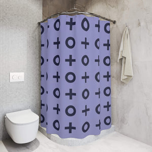 Jotaro Seamless Pattern Shower Curtains