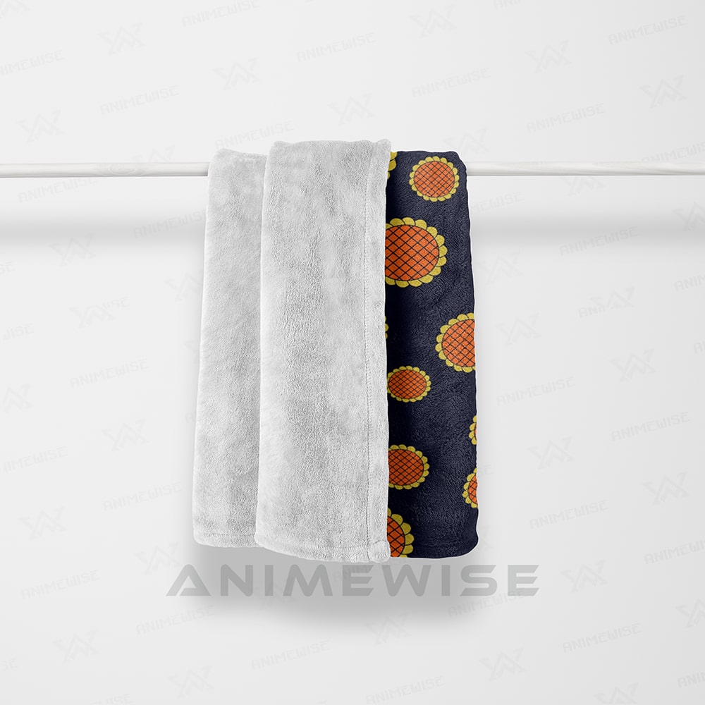 Luffy Dressrosa Sunshine Island Blanket