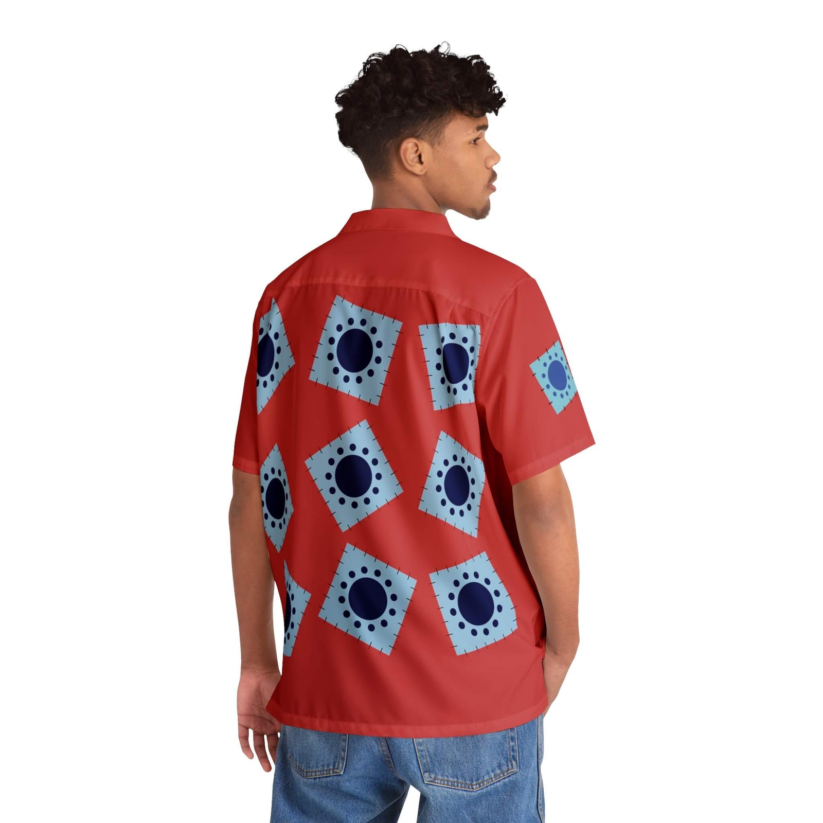 Luffy Wano Samurai Hawaiian Shirt