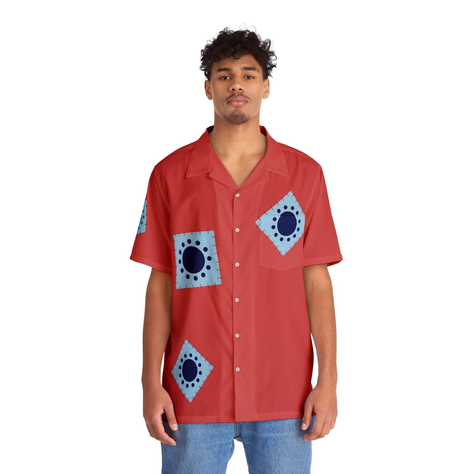 Luffy Wano Samurai Hawaiian Shirt