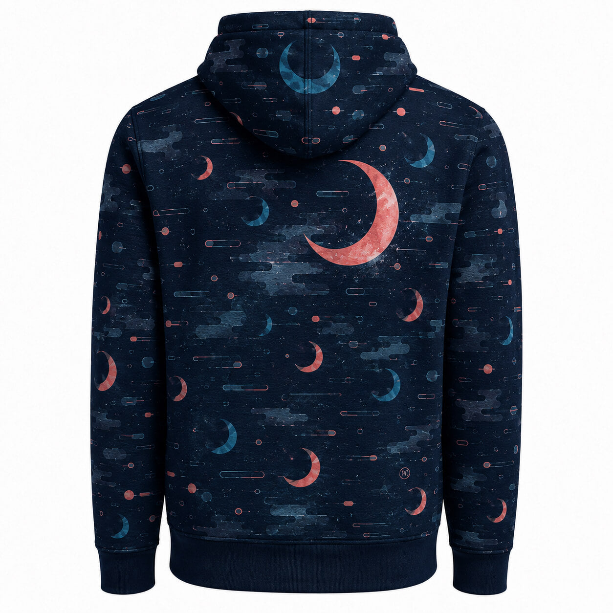 Lunar Drift Graphic Hoodie