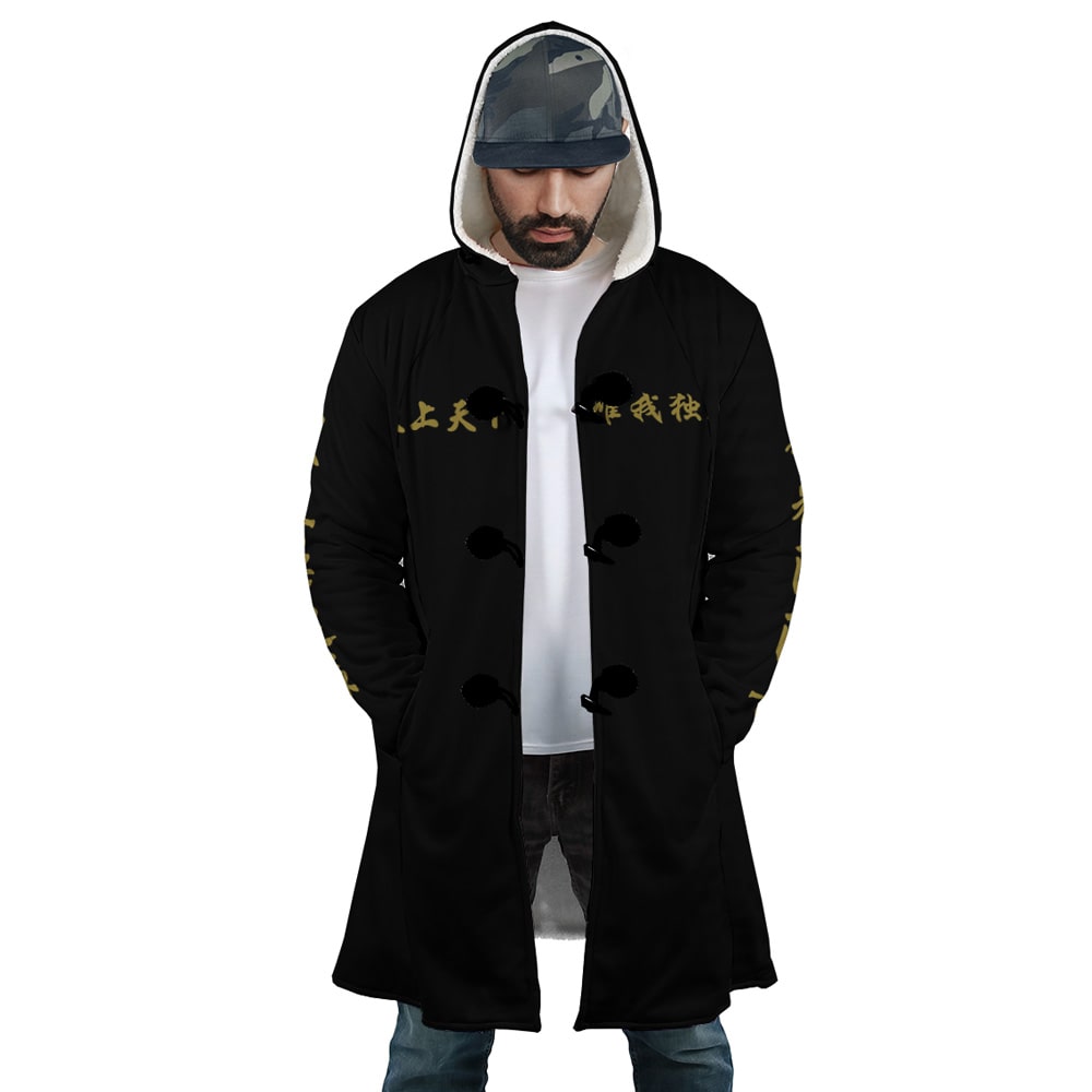 Manji Gang Hooded Cloak Coat