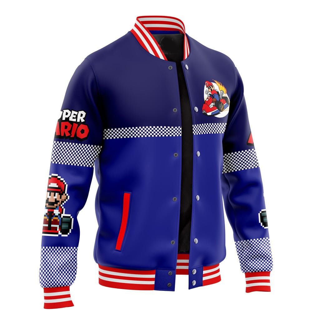 Mario Kart Varsity Jacket