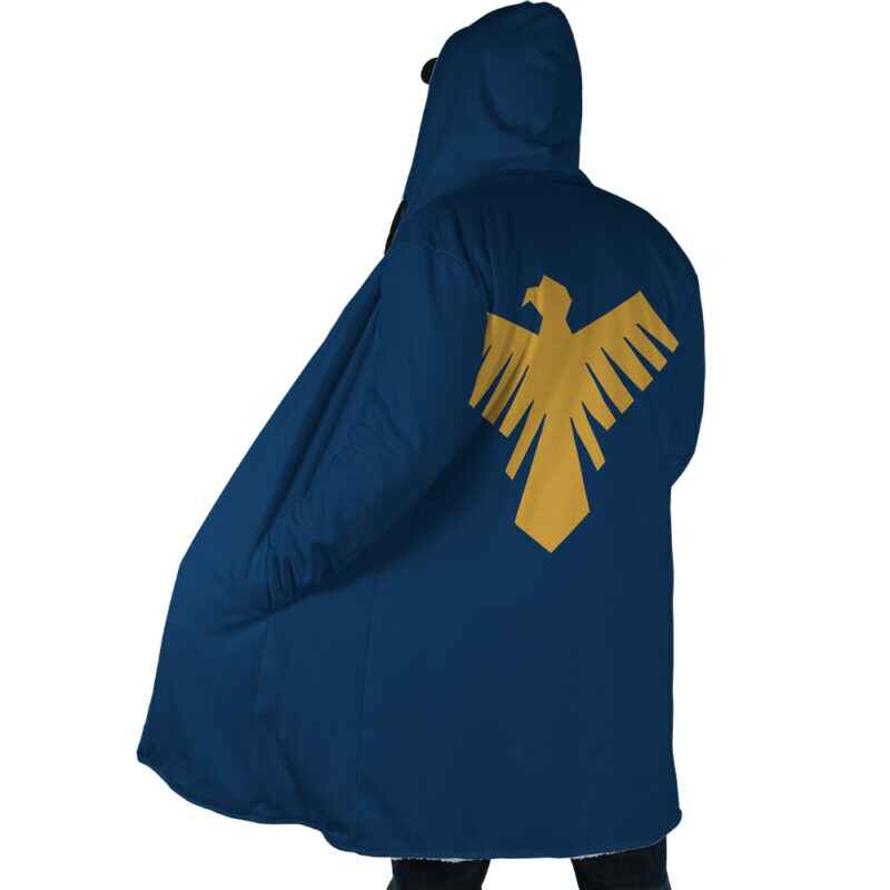 Magic And Muscle Hooded Dream Cloak Coat