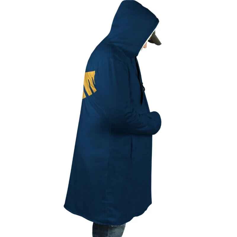 Magic And Muscle Hooded Dream Cloak Coat