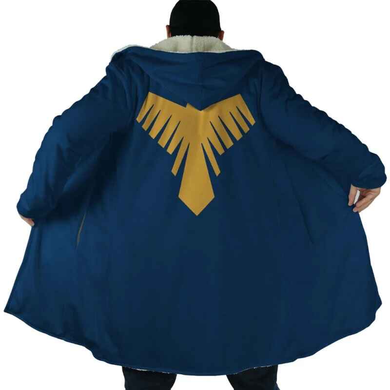 Magic And Muscle Hooded Dream Cloak Coat