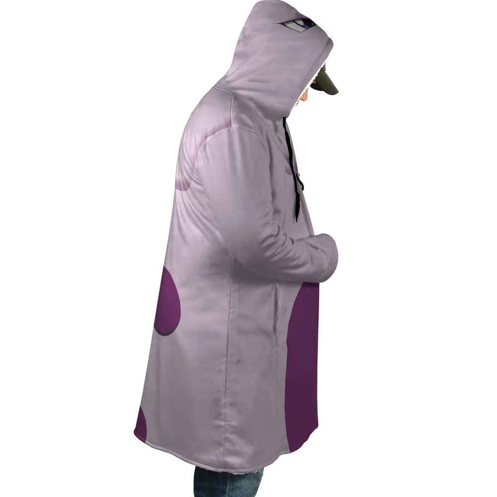 Mewtoo Pattern Hooded Dream Cloak Coat