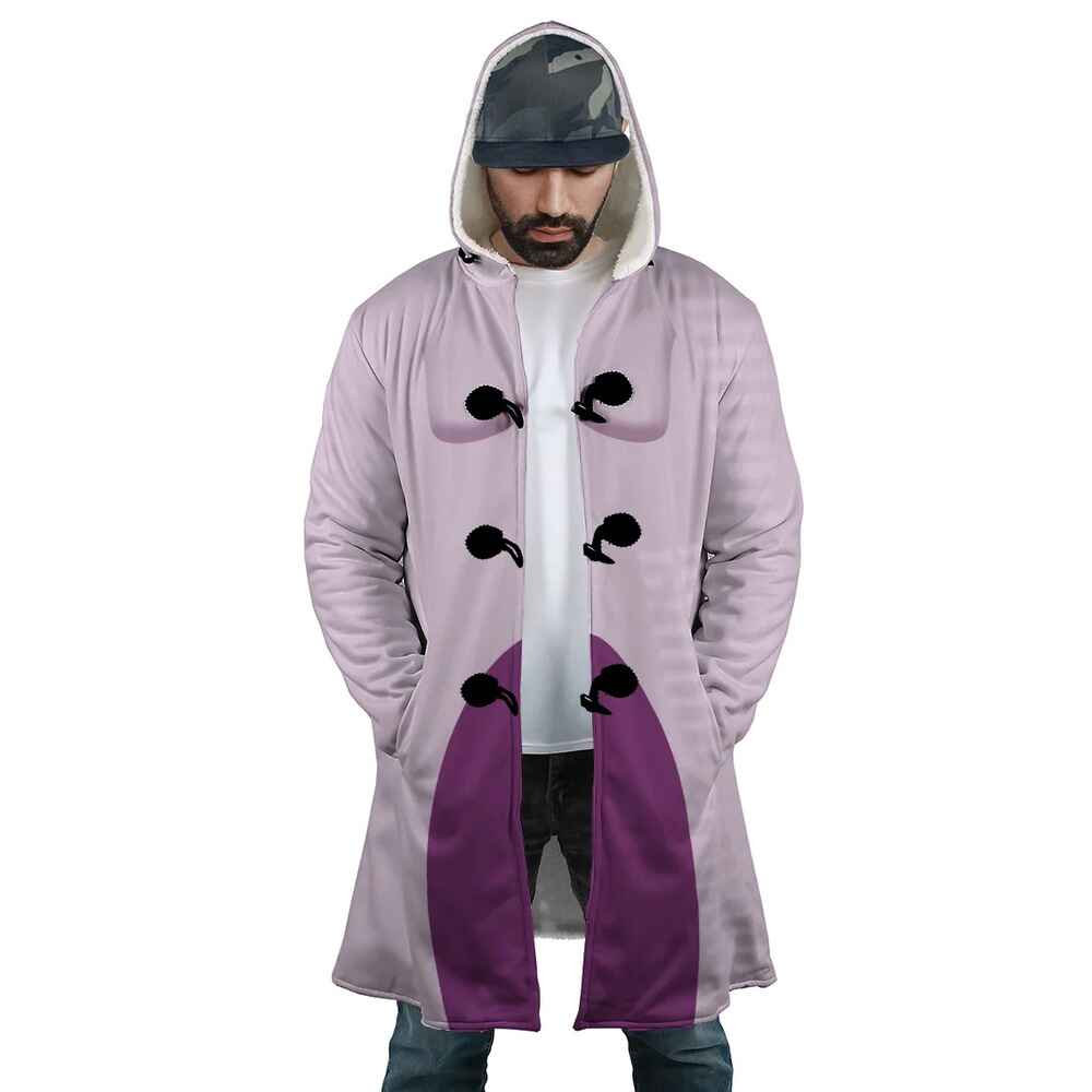 Mewtoo Pattern Hooded Dream Cloak Coat