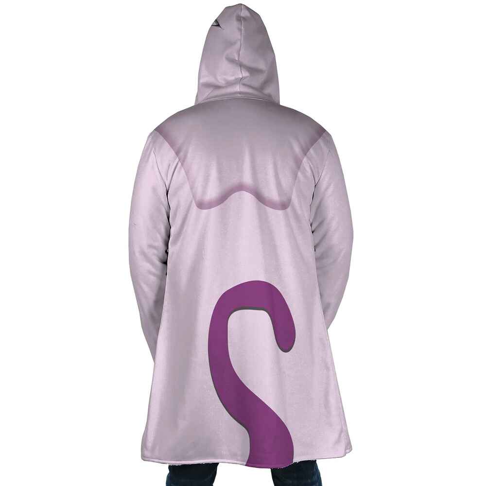 Mewtoo Pattern Hooded Dream Cloak Coat