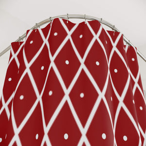 Mista Dimond Pattern Shower Curtains