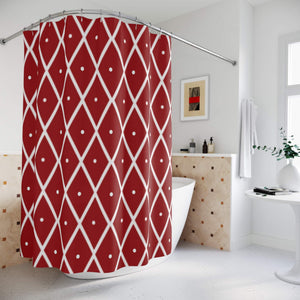 Mista Dimond Pattern Shower Curtains