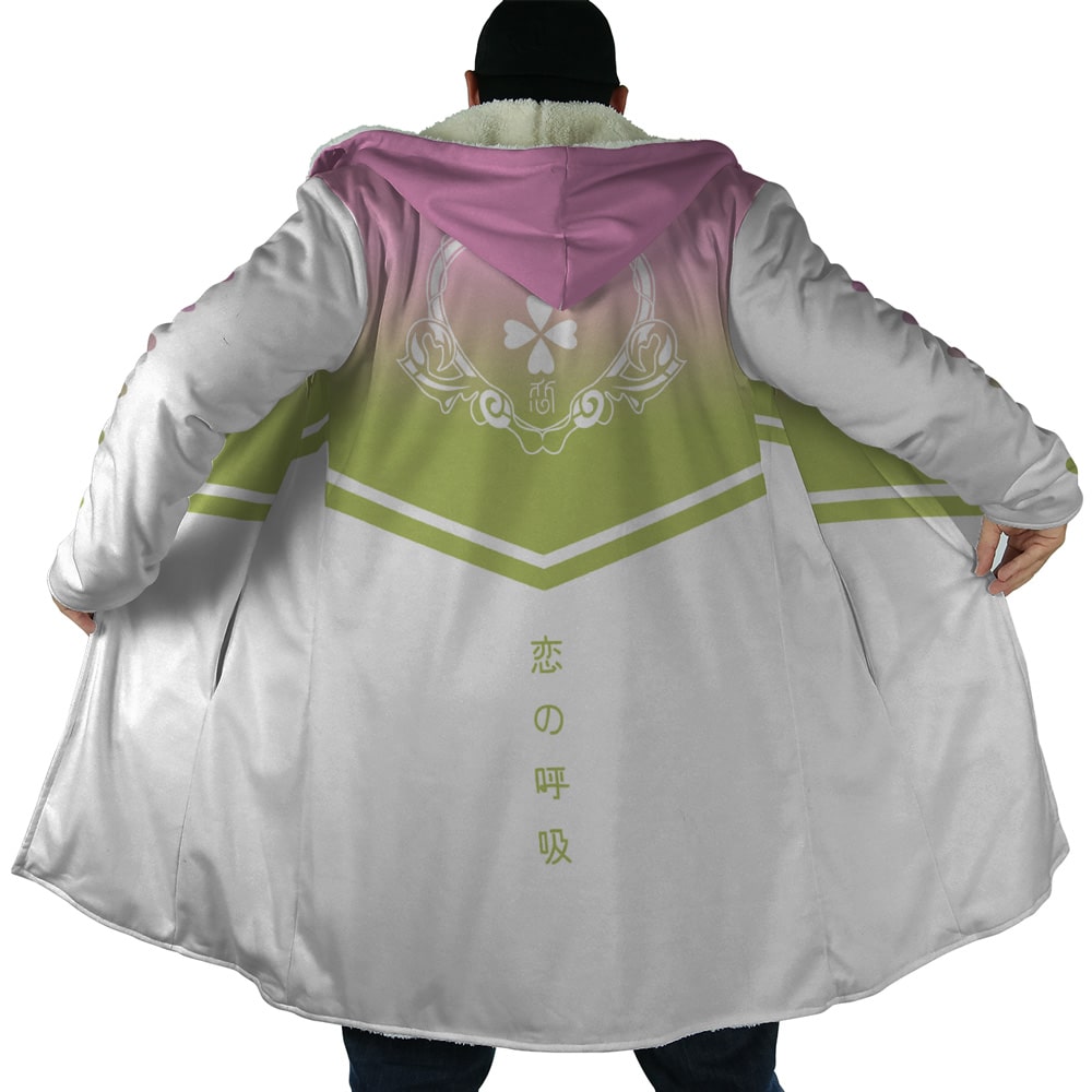 DS Love Pillar Hooded Cloak Coat