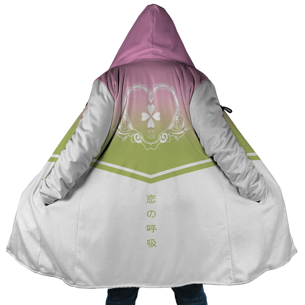 DS Love Pillar Hooded Cloak Coat