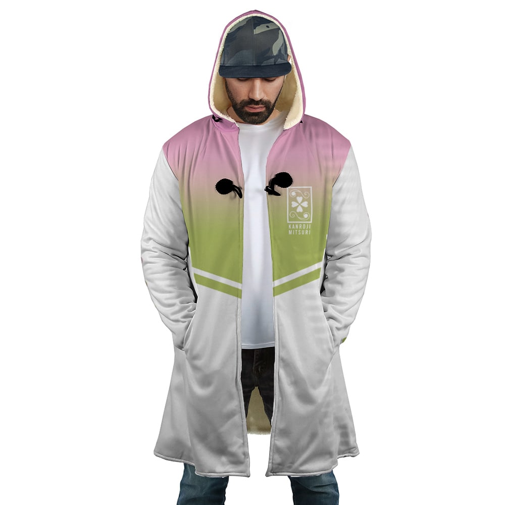 DS Love Pillar Hooded Cloak Coat